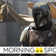 The titular Mandalorian saunters around in Jon Favreau’s new Star Wars show.